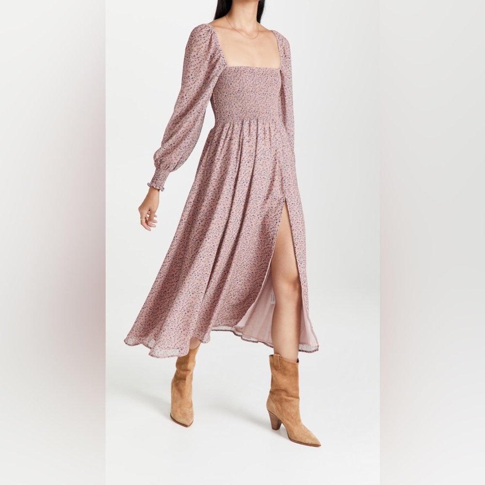 Classic Smocked Maxi Dress